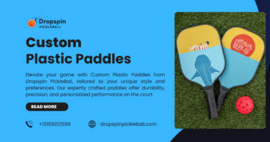 Top Custom Plastic Paddles | Dropspin PickleBall